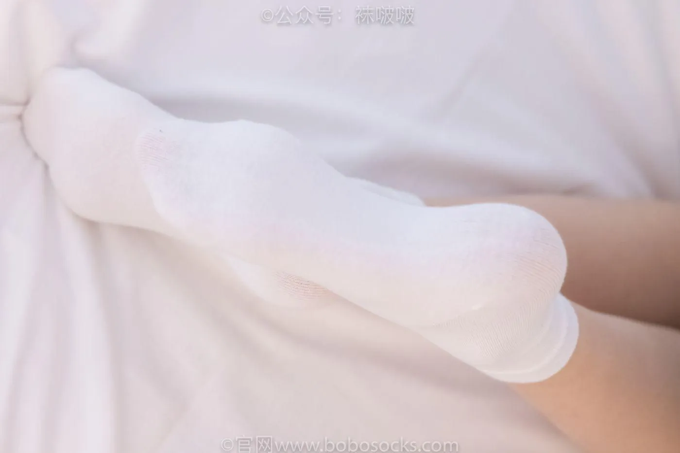 [BoBoSocks袜啵啵]NO.073 稚予-贝壳头、白棉袜、裸足 [145P]插图
